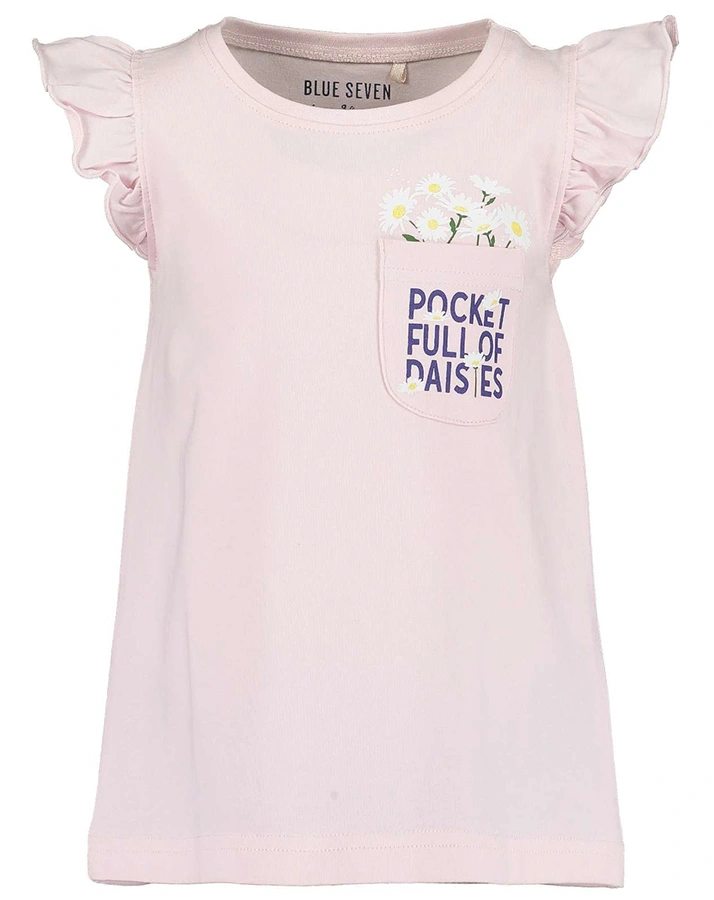 Top DAISY FLOWERS in rosa