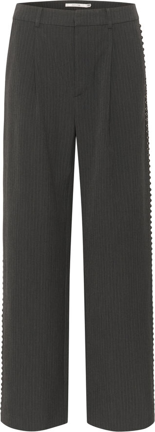 Gestuz PalinaGZ MW pants Dark grey pinstripe