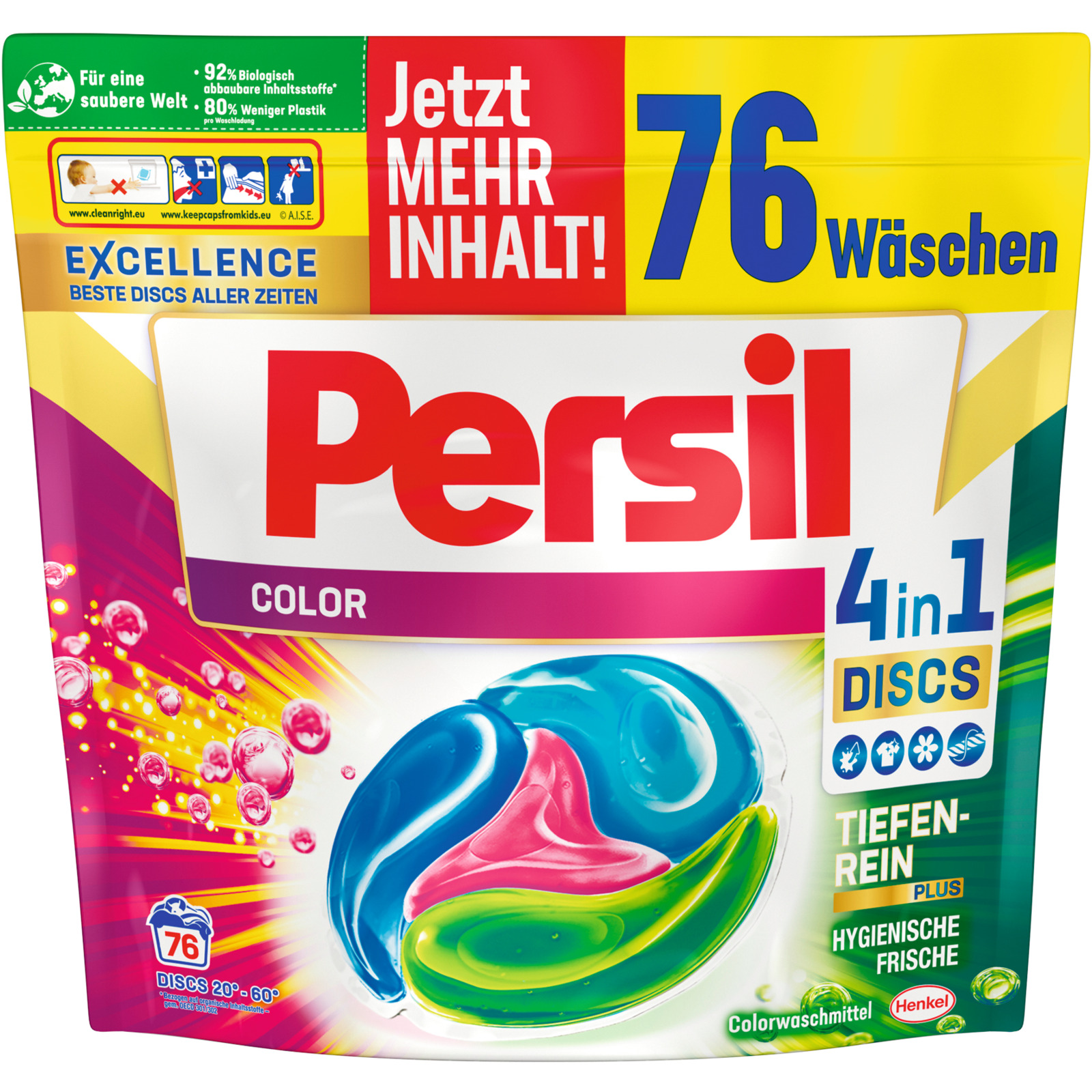 Persil Discs Color 76WG