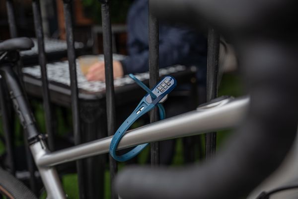 Z LOK COMBO V2 Zip Schloss  Blue  45cm, inkl. Halterung