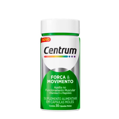 Centrum Movimento e Força 30 cápsulas