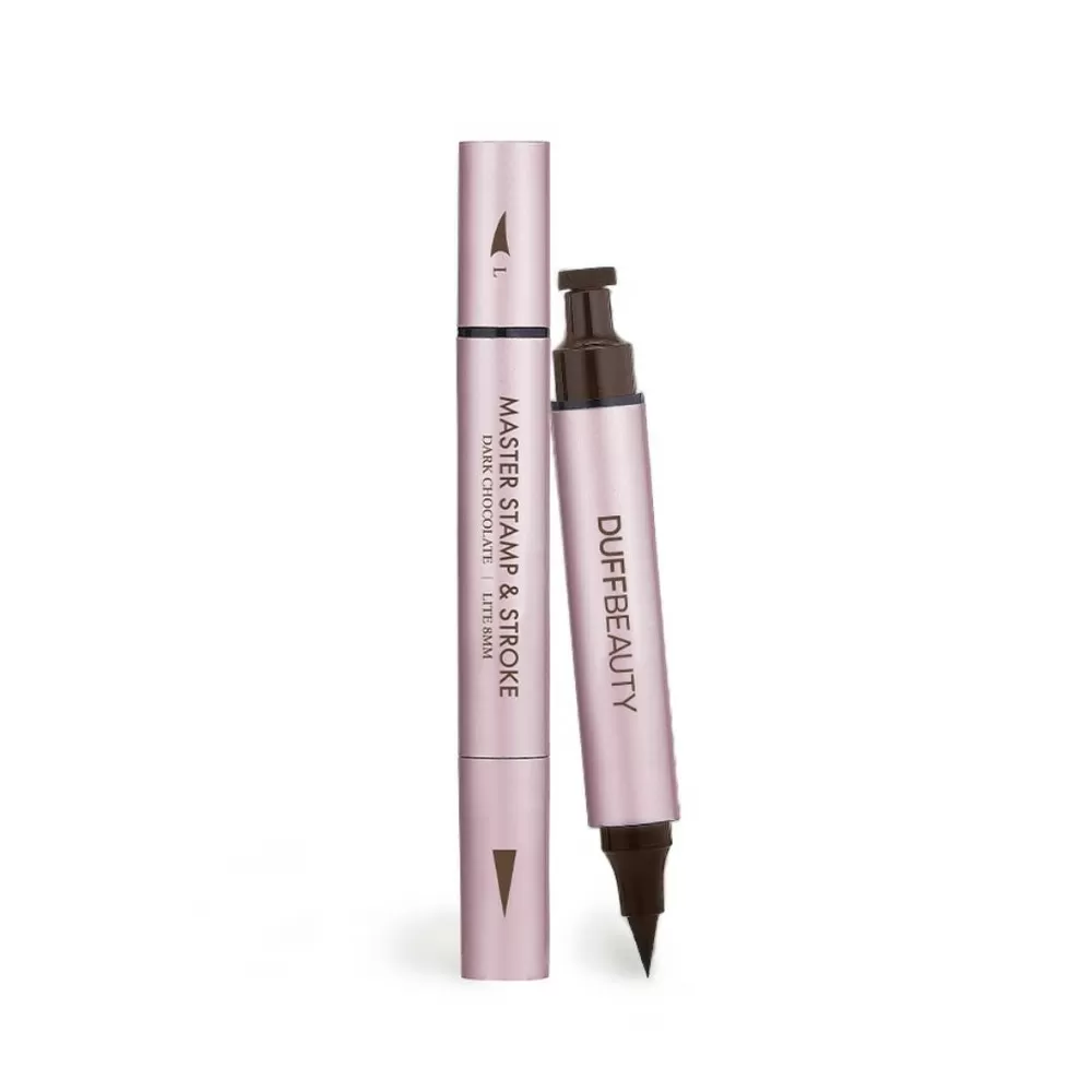 DUFFBEAUTY Master Stamp & Stroke Eyeliner 8 mm - Dark Chocolate