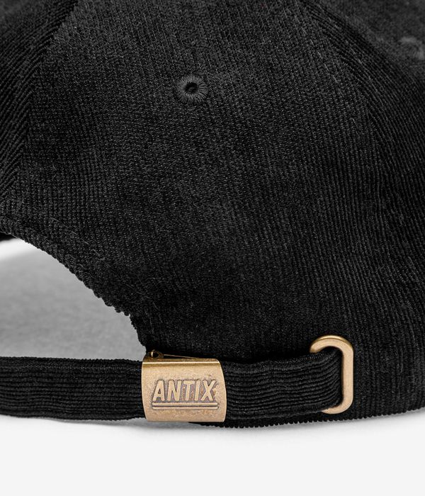 Antix Sol Corduroy 6 Panel Cap (black)