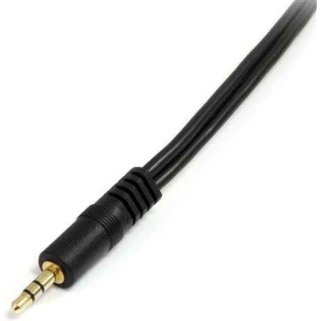 StarTech.com Câble répartiteur stéréo 15 cm - Mâle 3,5 mm vers femelle 2 x 3,5 mm