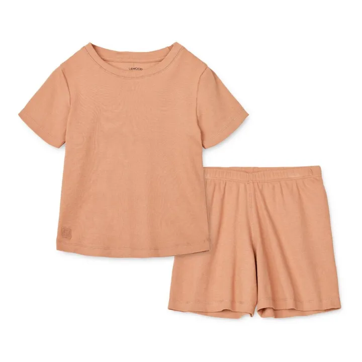 Liewood Ensemble de pyjama Coton Bio Ilford | Vieux Rose