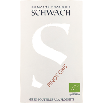 Domaine François Schwach - Pinot Gris – Biologisch - 750ML