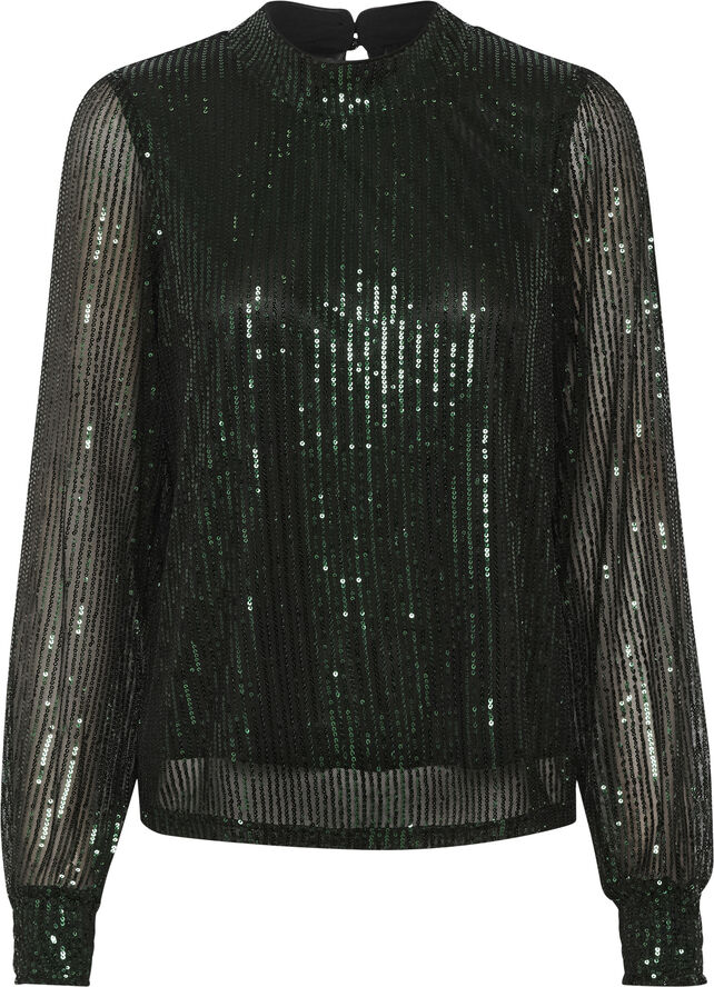 Kaffe KAbolette Sequin Blouse 190414