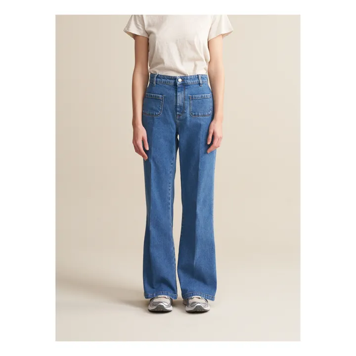 Bellerose Jean Park Coton Bio et Recyclé - Collection Femme | Bleu