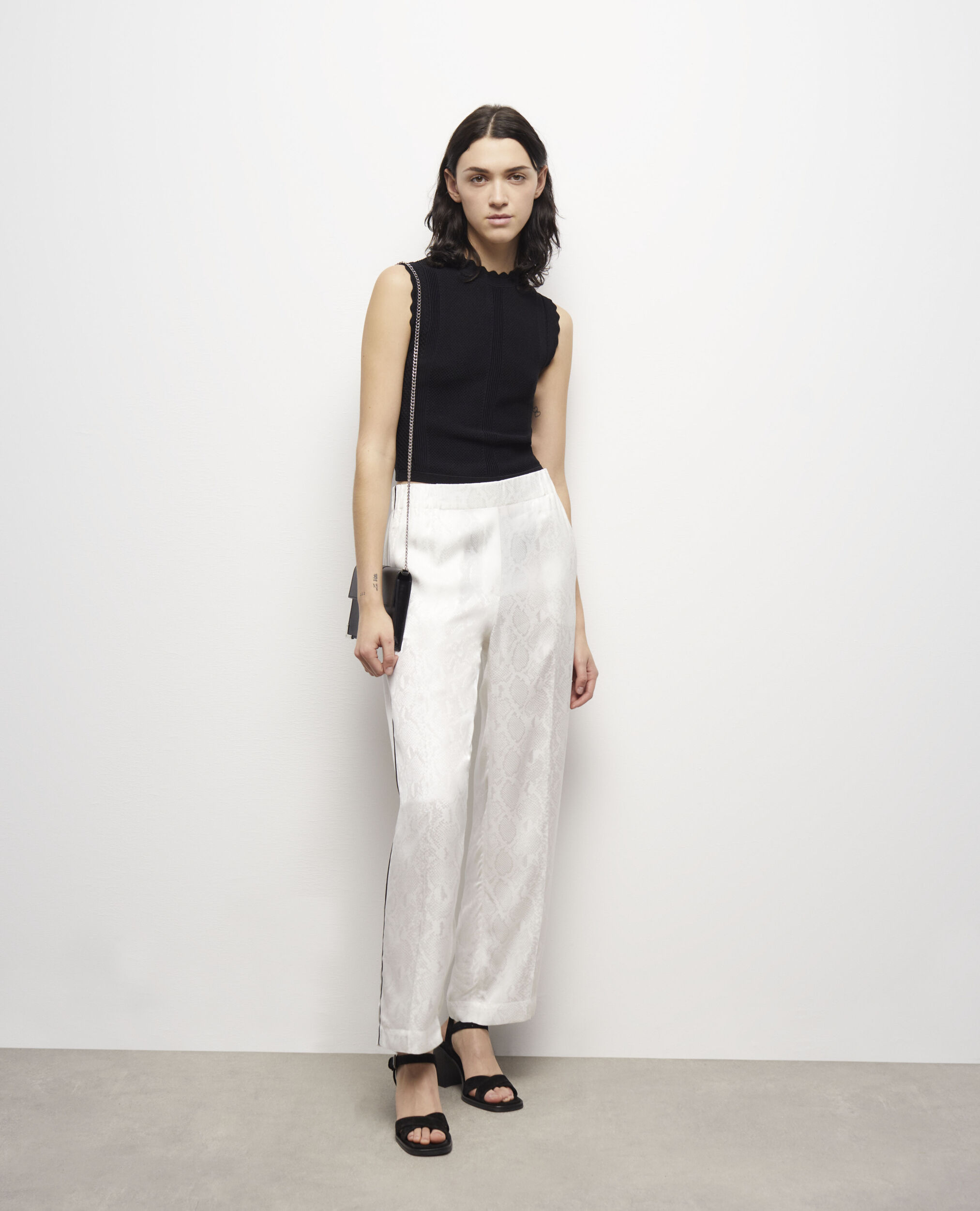 Pantalon effet python