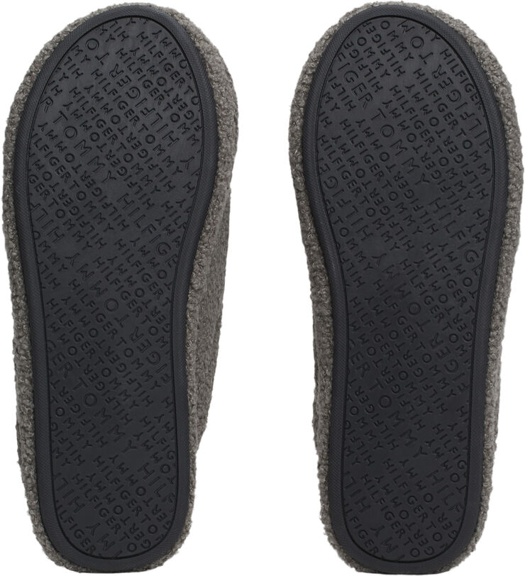 Tommy Hilfiger HILFIGER WARM CURLY HOUSE SHOE Shady stone
