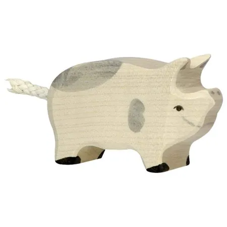 Holztiger Ferkel, gefleckt