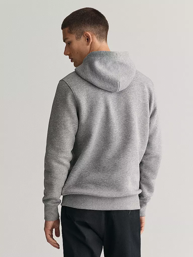 GANT Kapuzensweater - Hoodie  grau