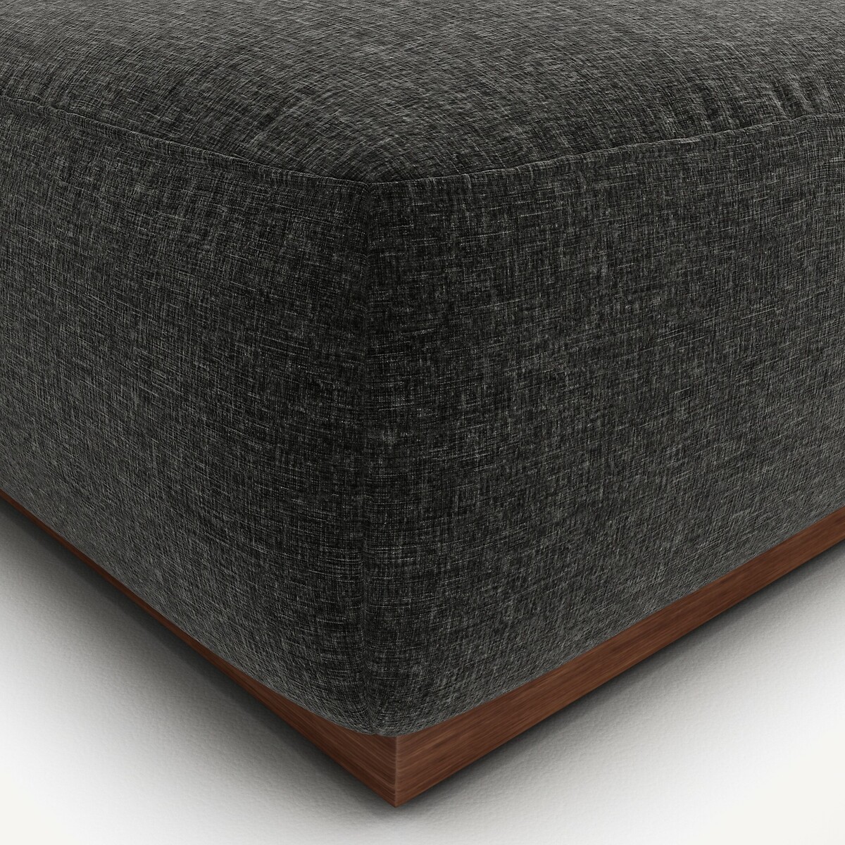 AM.PM<br>Sofá de canto aberto em veludo chenille, Jacopo