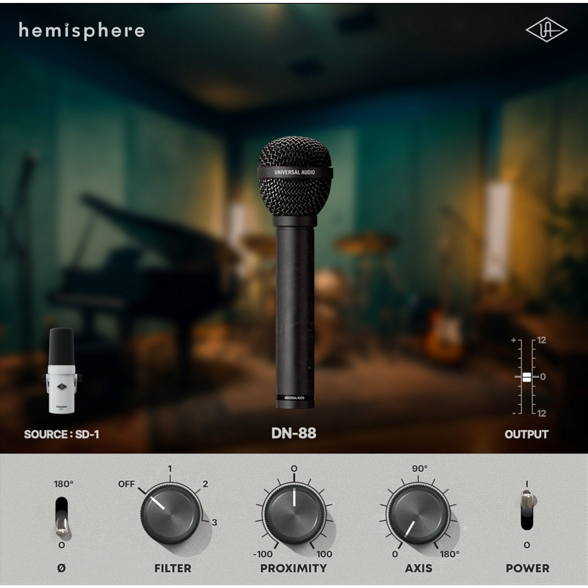 Universal Audio SD-1 Standard Dynamic Microphone broadcast microfoon