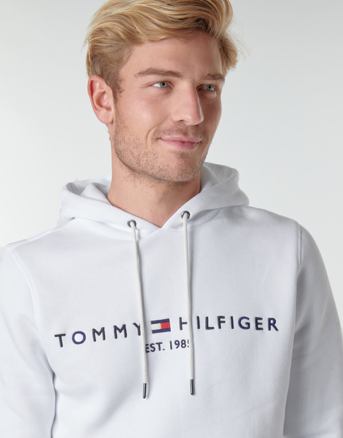 Tommy Hilfiger - TOMMY LOGO HOODY - Blanc