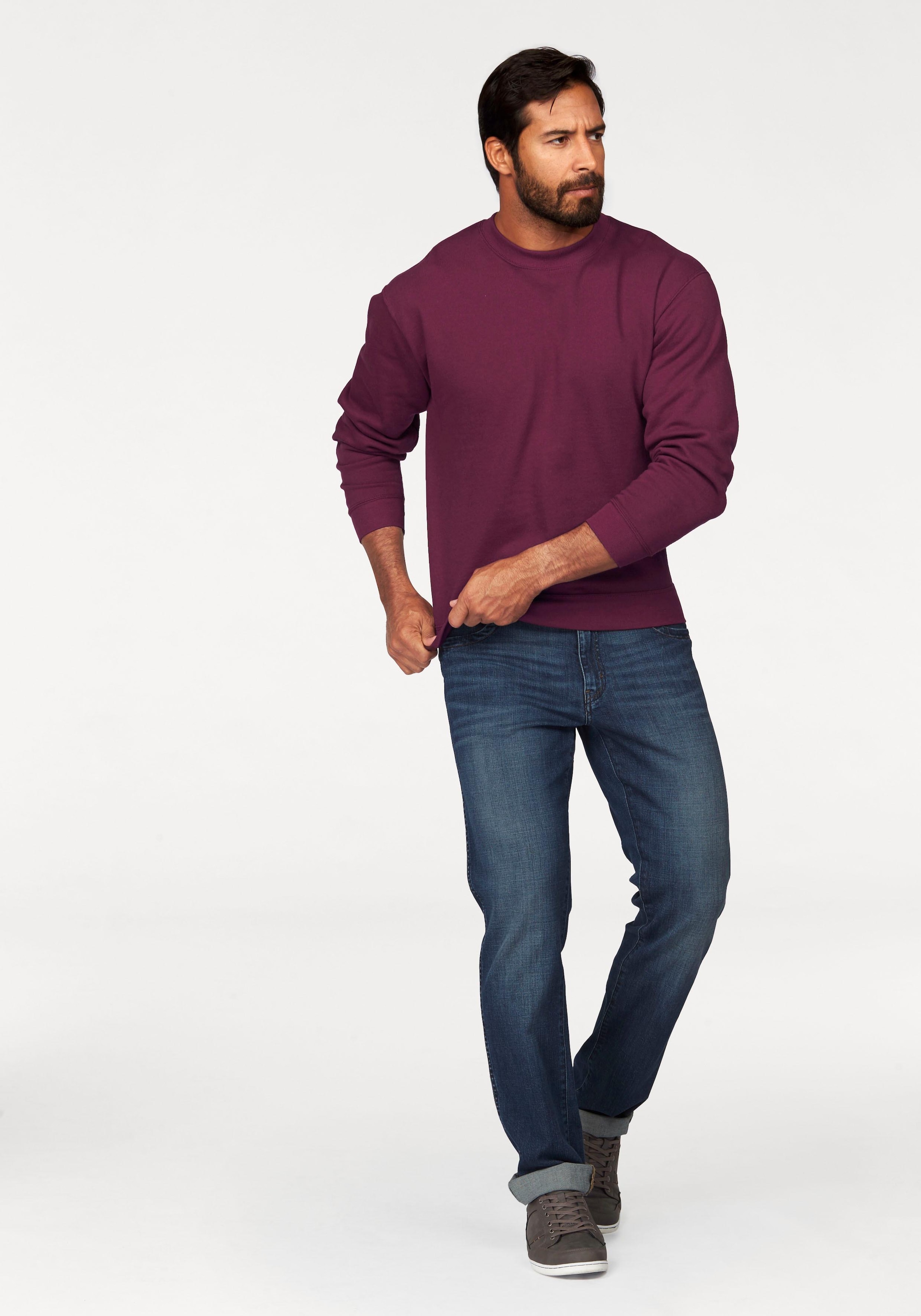 Fruit of the Loom Sweatshirt , im unifarbenen Design