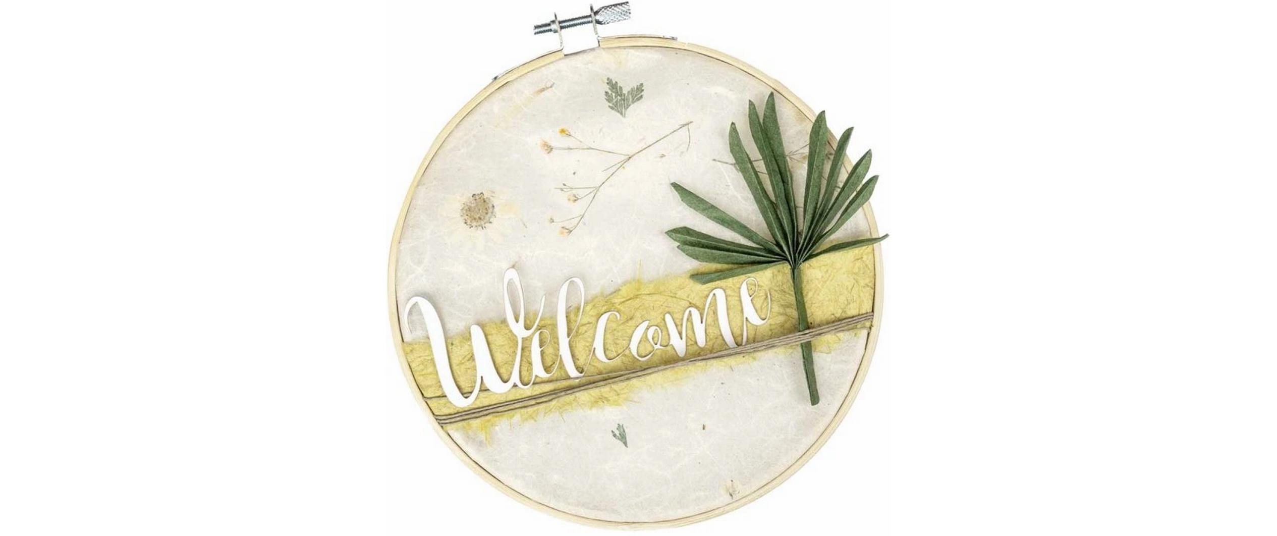 Papier-Set Natur DaisyBatselpapier