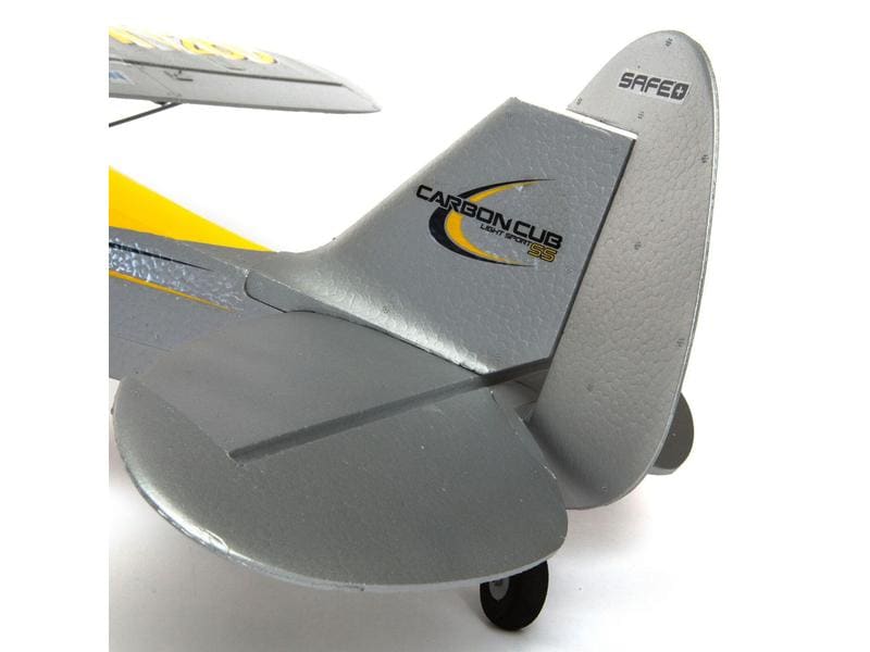 Hobbyzone Motorflugzeug Carbon Cub S2 1300 mm SAFE, ARTF Einsteigertaugliches RC Flugzeug mit Busch-Fahrwerk und Spektrum Technik