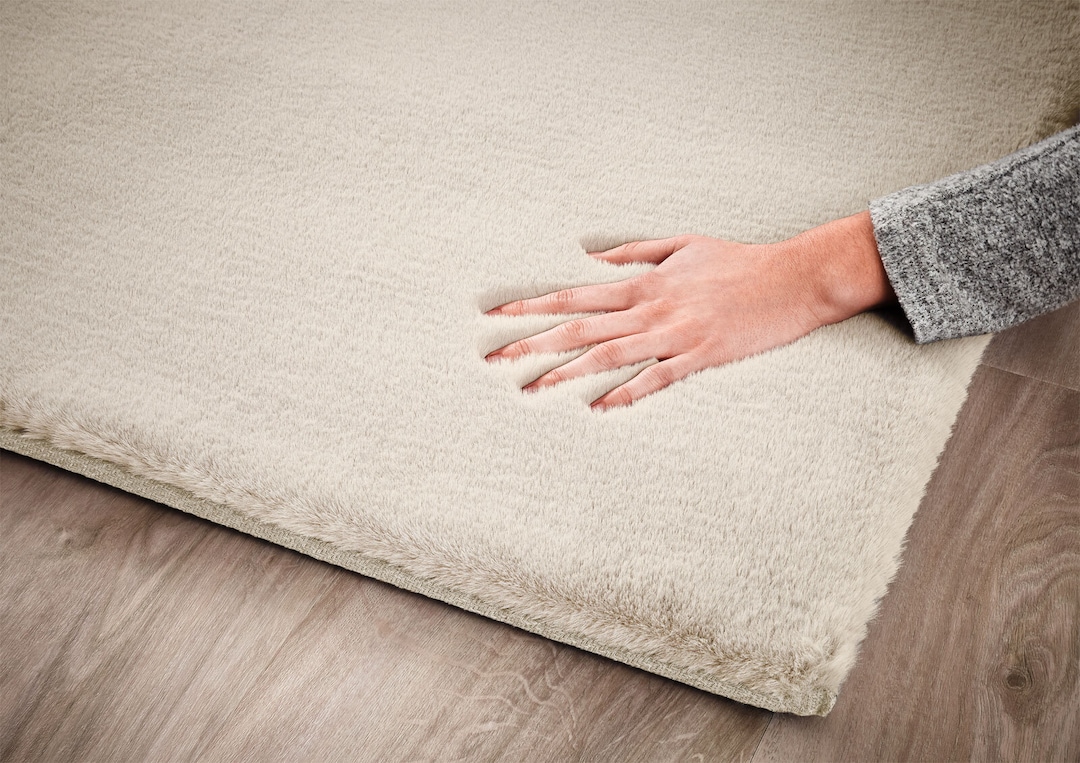 Hochflorteppich DREAM 160 x 230 cm beige