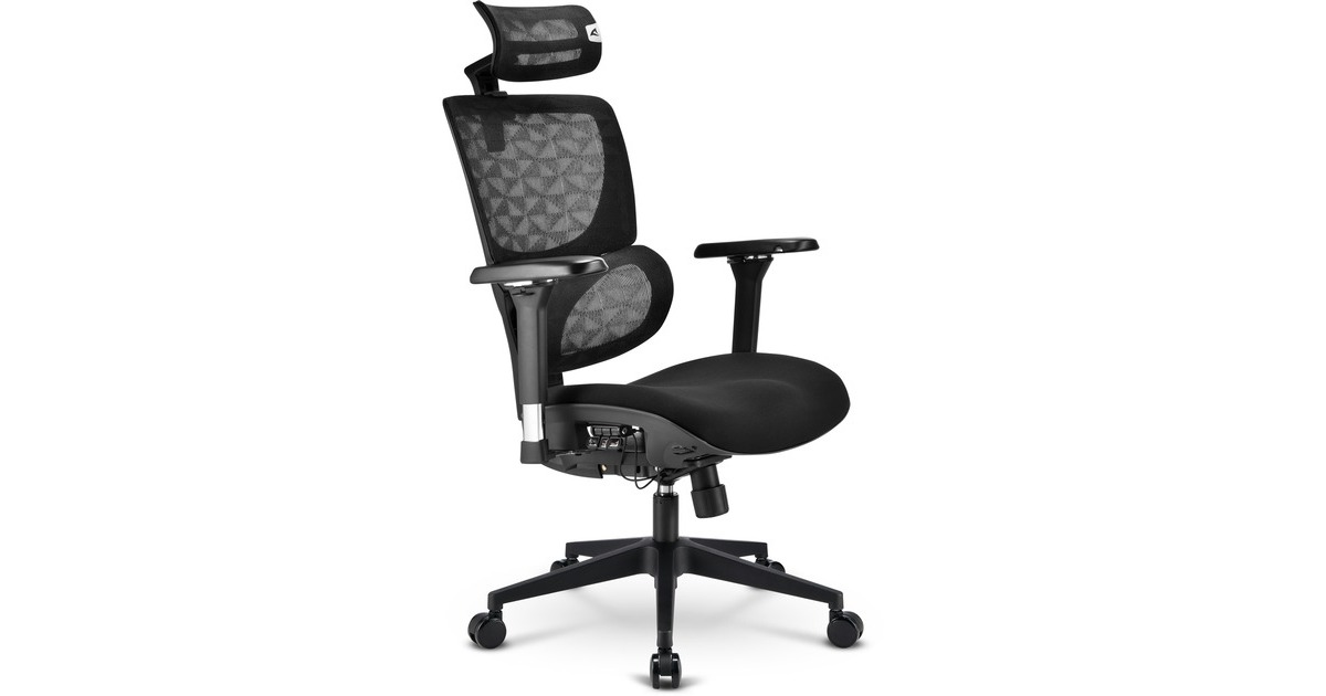 SharkoonOfficePal C40 stoel  (Zwart)
