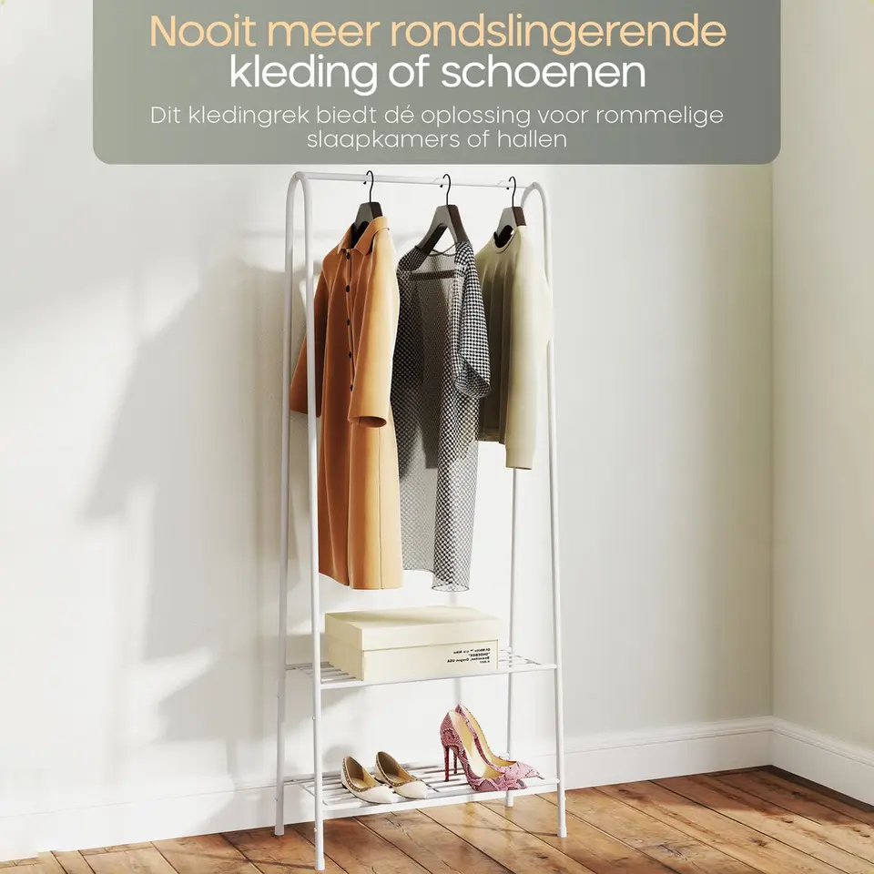 O'DADDY Kledingrek Staand - Garderoberek met Kledingstang