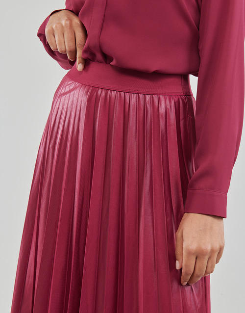 Vila - VINITBAN SKIRT/SU - Bordeaux