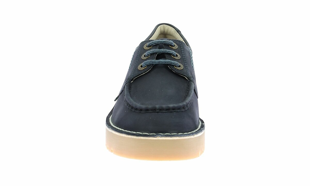 KICKERS<br>Sapatos náuticos de couro Daltrey Boat