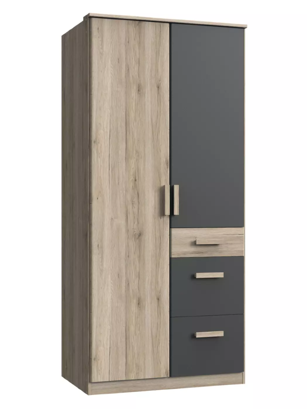 Kleiderschrank Cariba 91 x 199 cm