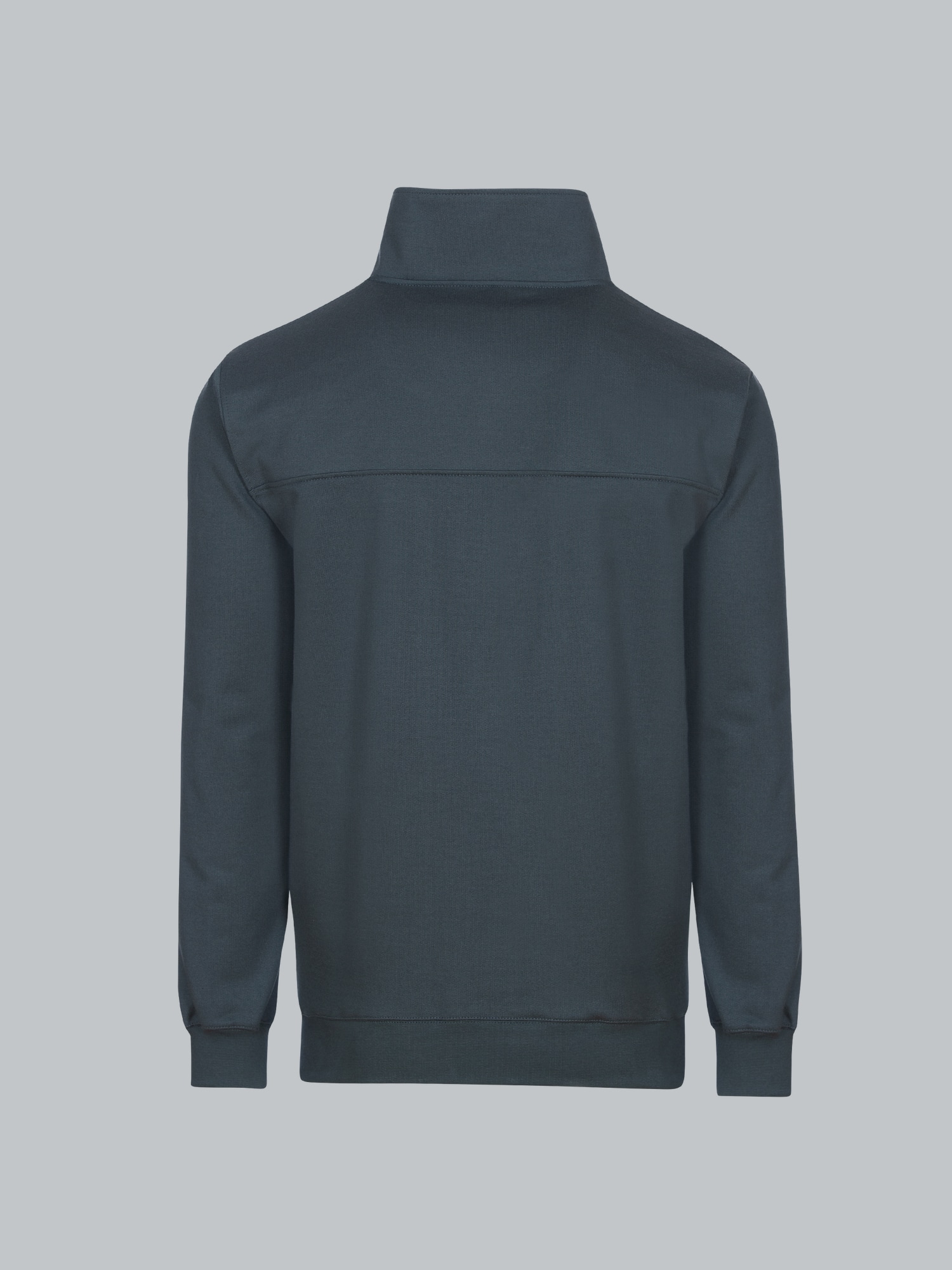 Sweatshirt mit Reißverschluss Anthrazit