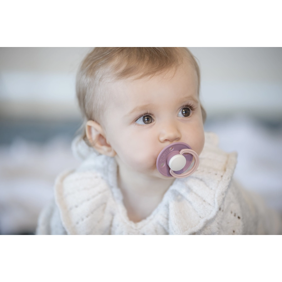 Rebael Schnuller 2er-Pack 0-6 M Cold Pearly DolphinCloudy Pearly Elephant