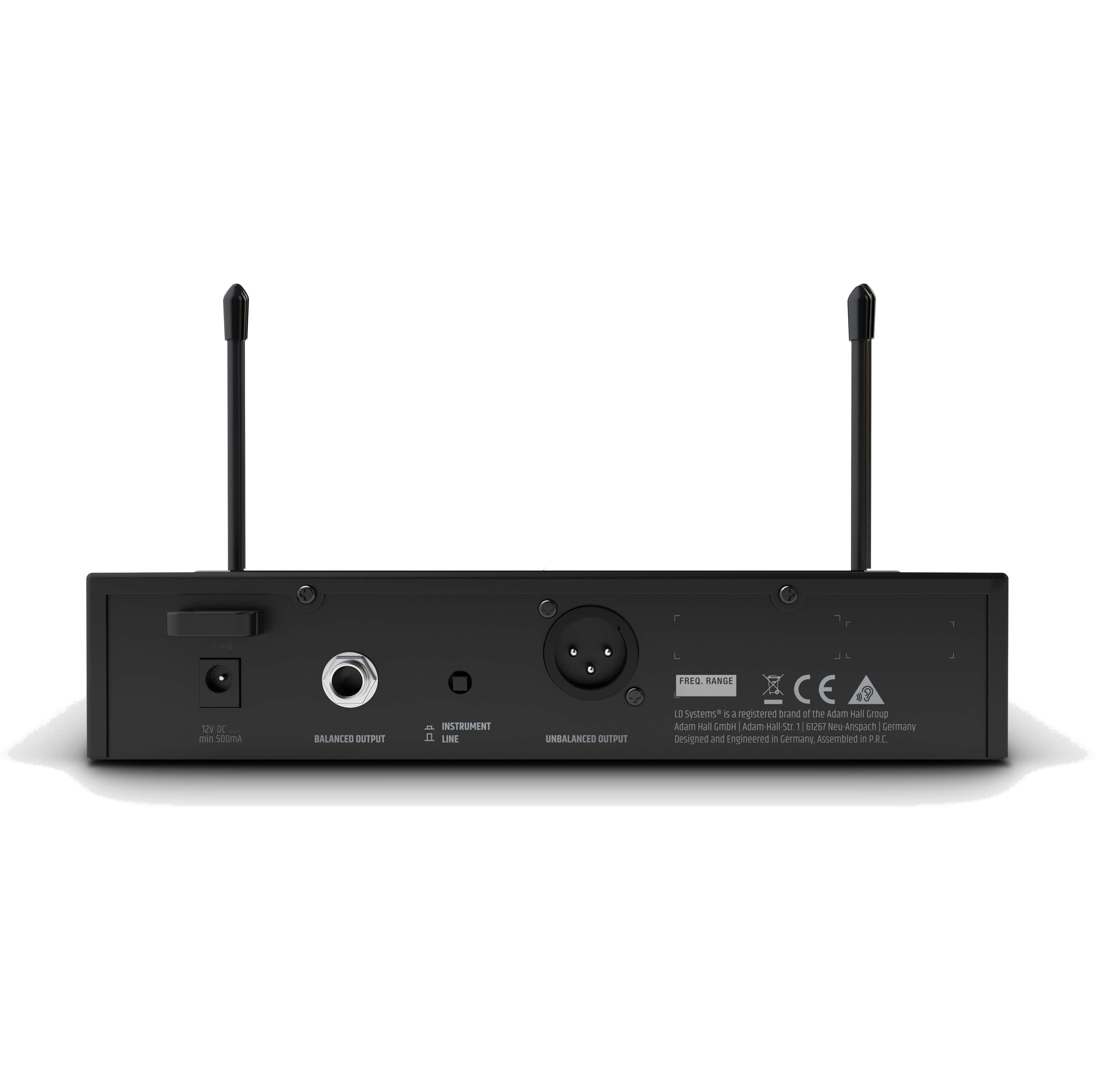 LD Systems U305 BPH headset en bodypack (584-608 MHz)
