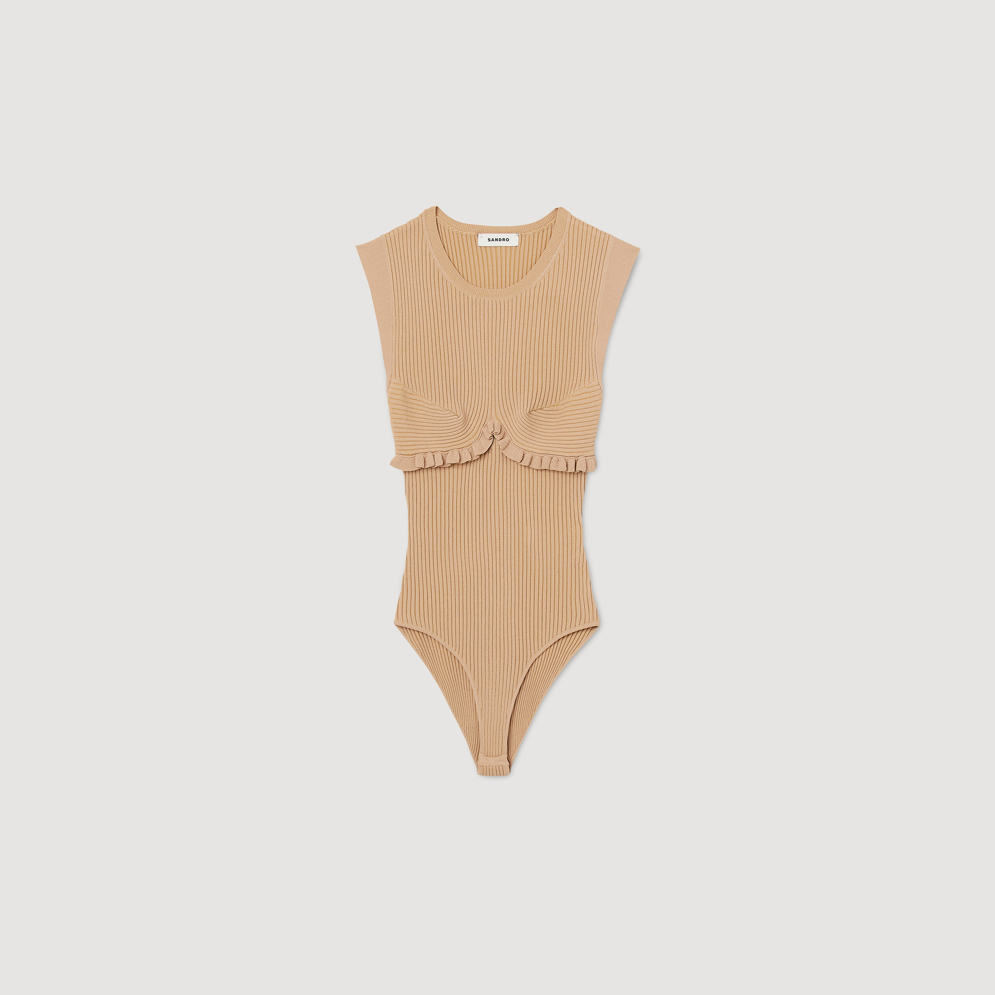Body en maille cœtelee