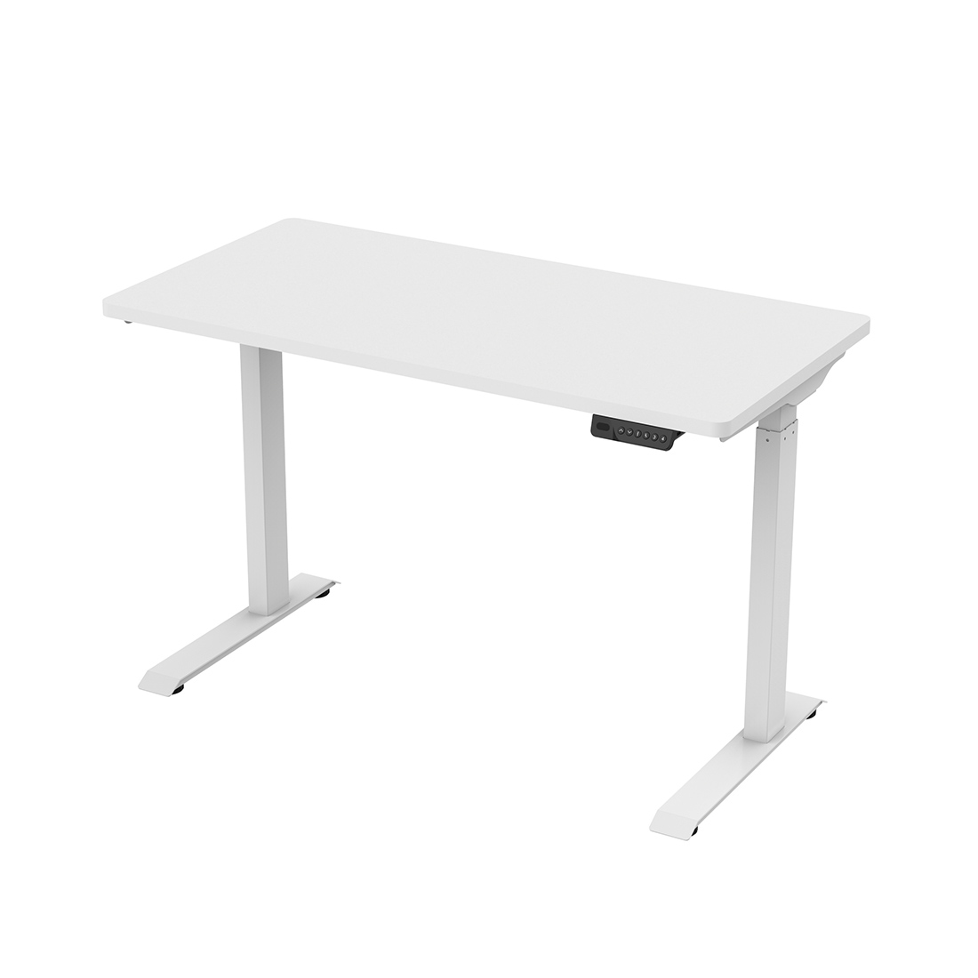 Contini höhenverstellbarer Bürotisch 120 x 60 cm weiss