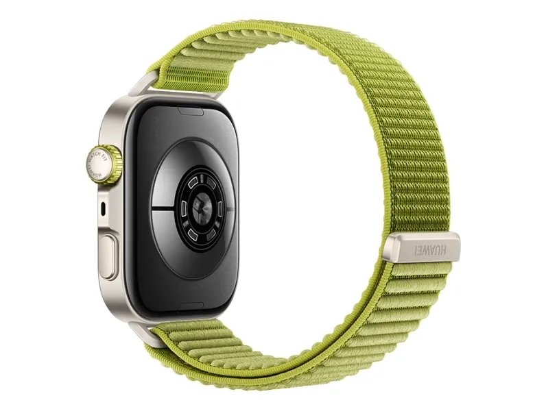 Huawei Watch Fit 4 Pro - Aluminiumslegering - smart ur med rem - nylon - grøn - håndledsstørrelse: 130-210 mm - display 1.82