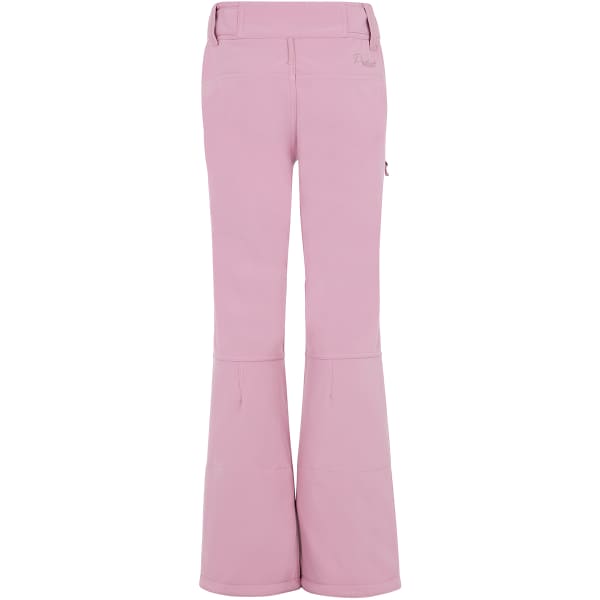 Pantalon de ski PROTEST LOLE JR SOFTSHELL SNOWPANTS CAMEO PINK