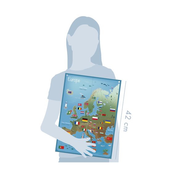 Educativ Stickers - Apprendre les drapeaux européens