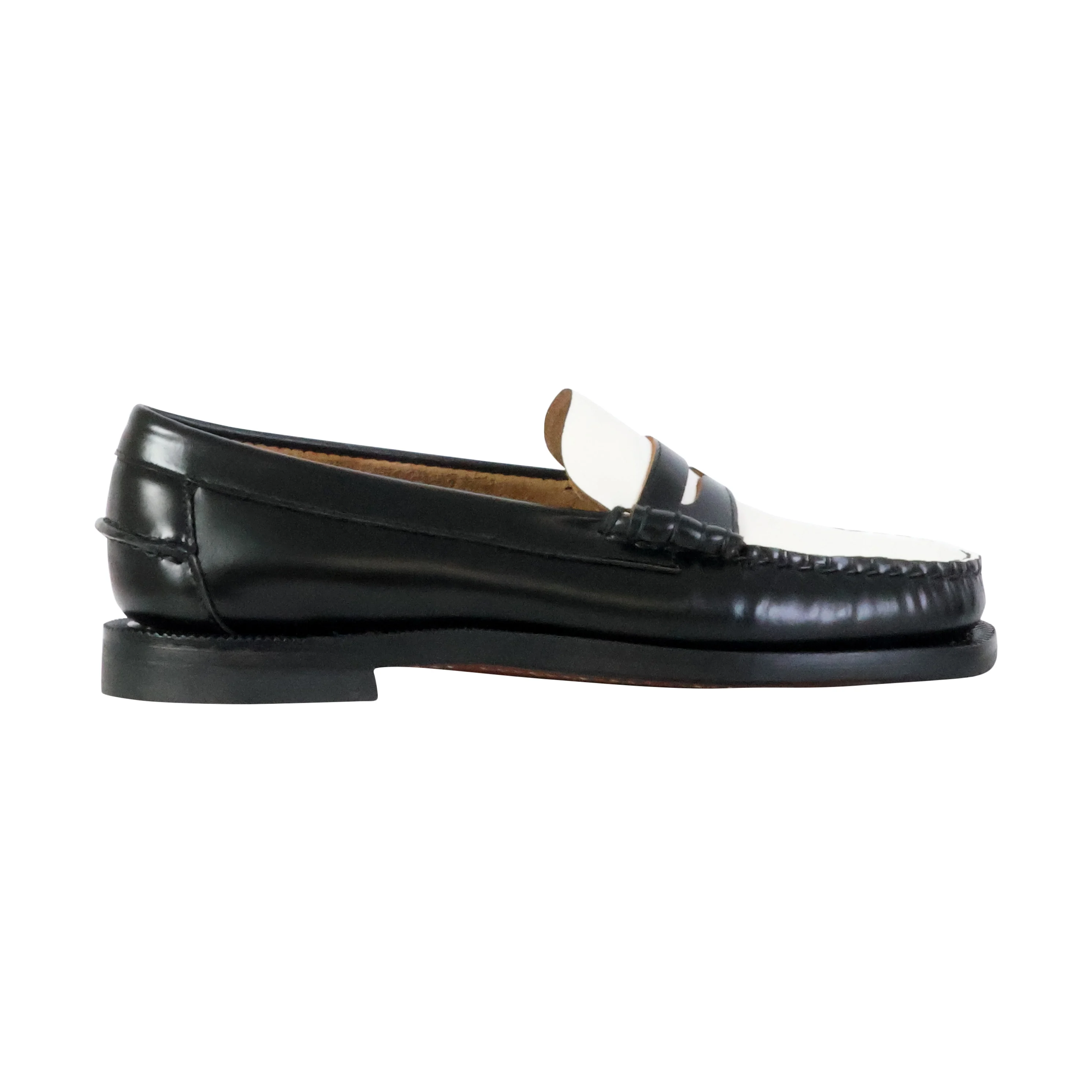 Moccassin cuir sebago classic dan woman | Noir