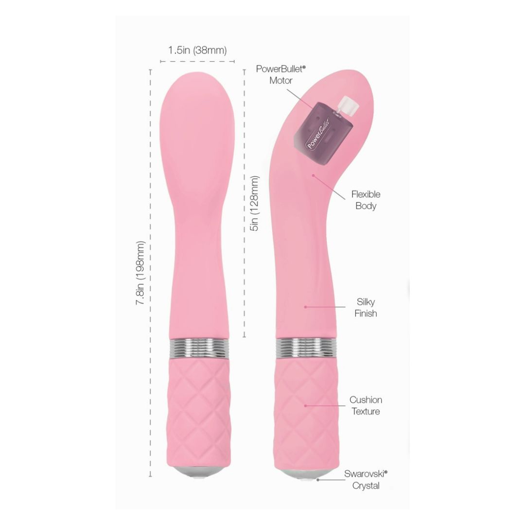 Pillow Talk Sassy G-Punkt Vibrator - Rose