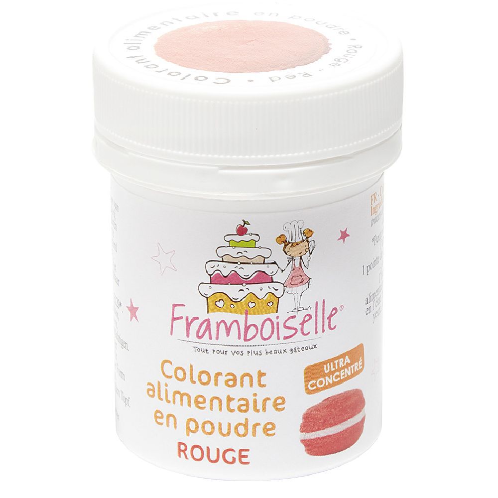 Colorant alimentaire en poudre rouge