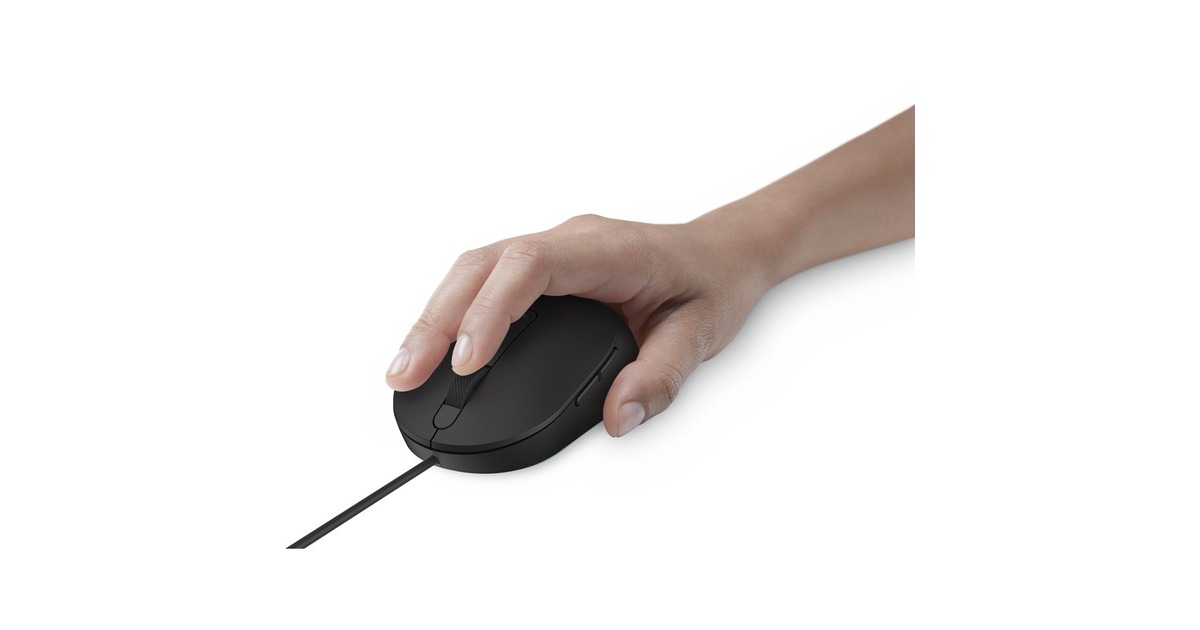DellLaser Wired Mouse MS3220  (Zwart, 3200 dpi)