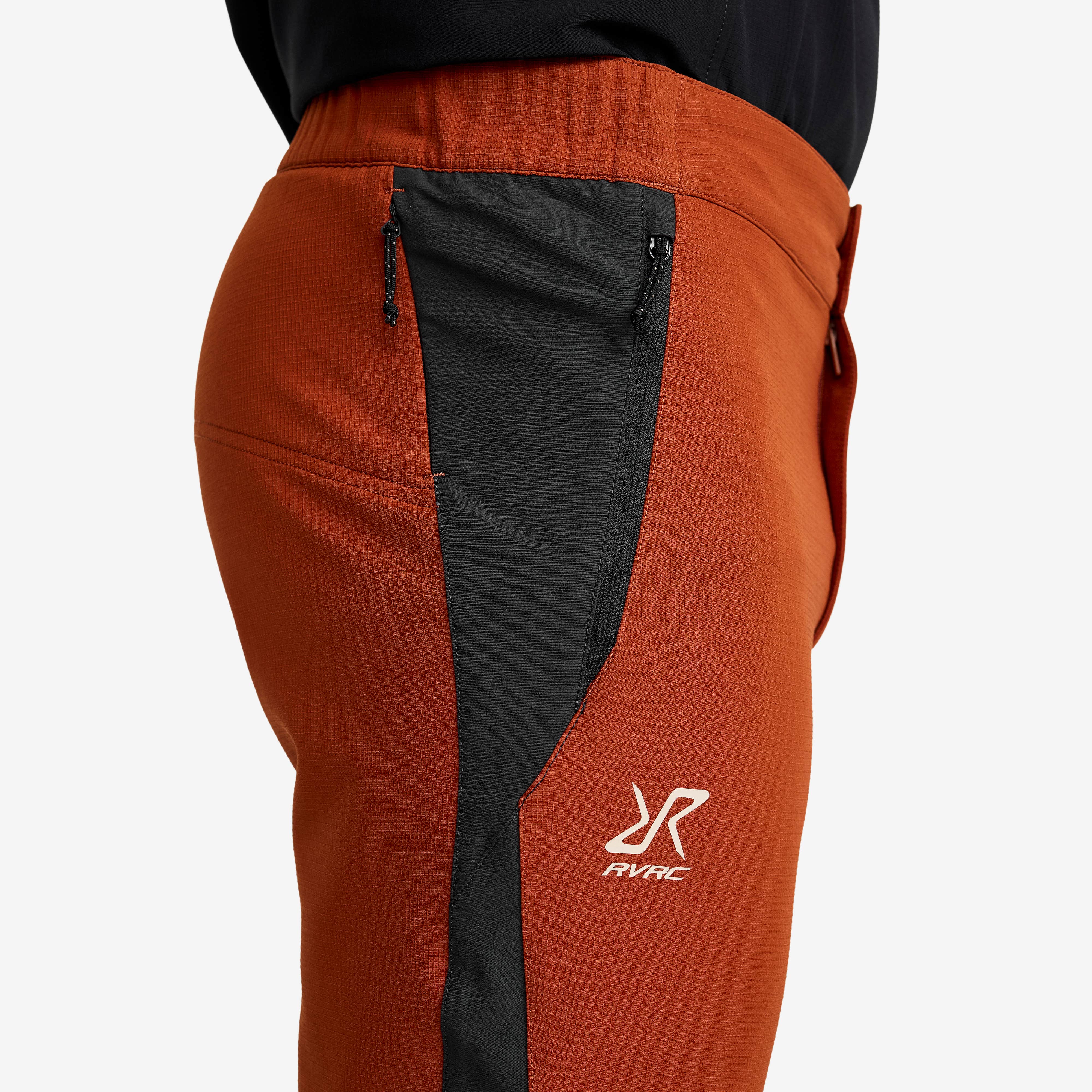 Ridge Trek Stretch Pants Herre Rusty Orange/Anthracite