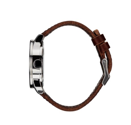Nixon Sentry Leather Blue Brown