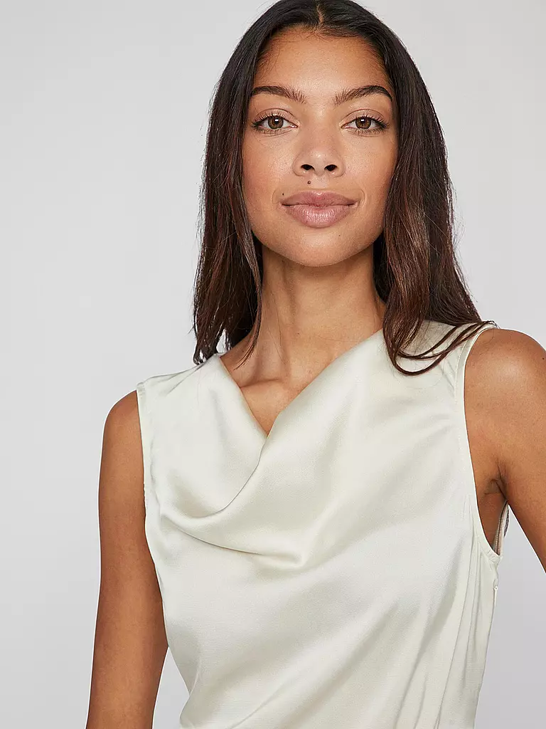 VILA Abendkleid VIRAVENNA  creme