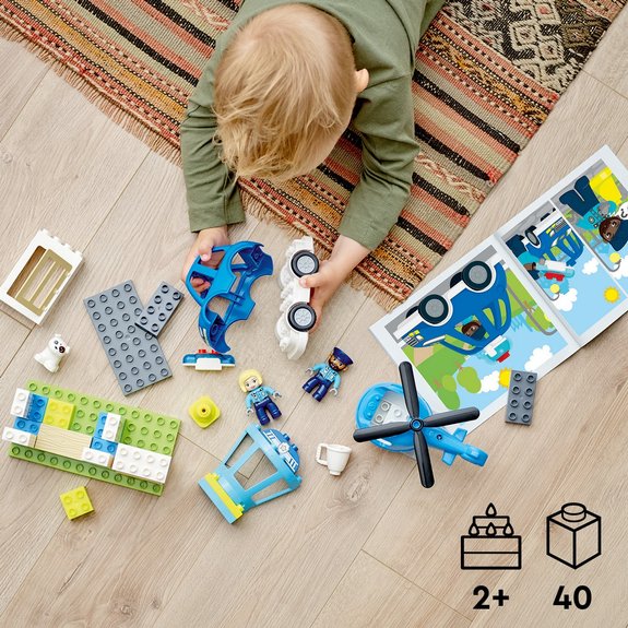 Le commissariat et l’hélicoptère de la police LEGO DUPLO 10959