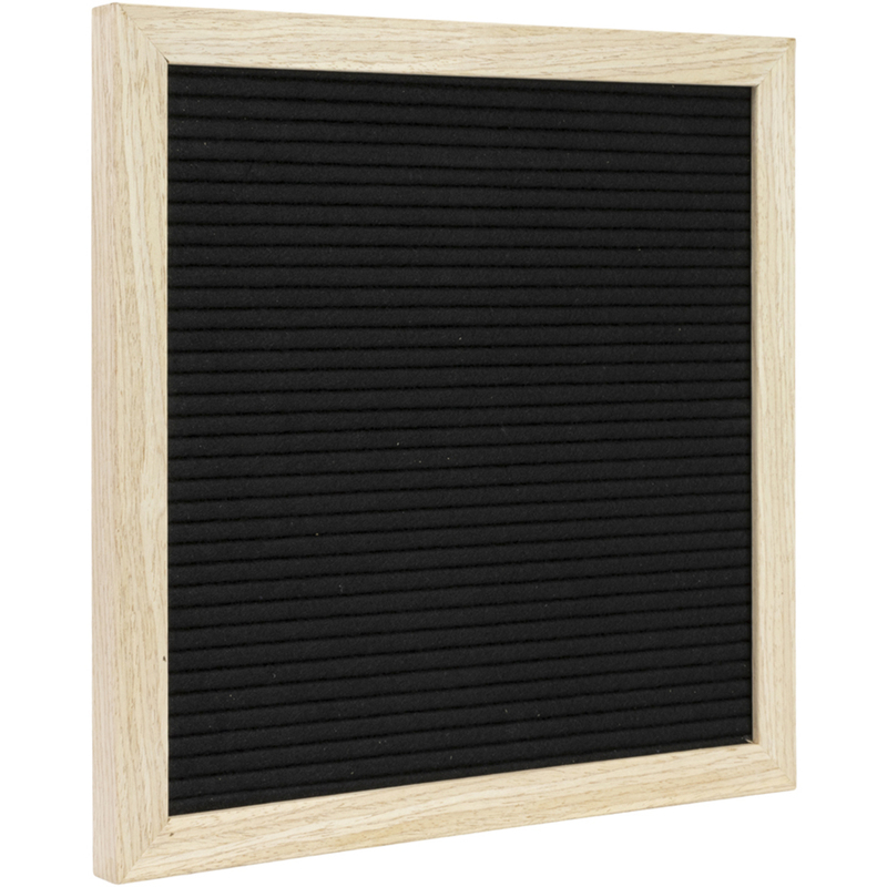 Securit Letterboard-Set, 30 x 30 cm, Filz