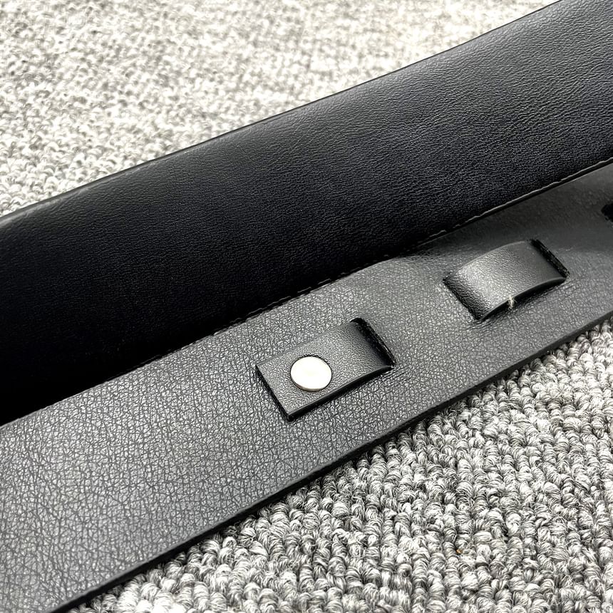 Malnia Home - Riem van imitatieleer met studs