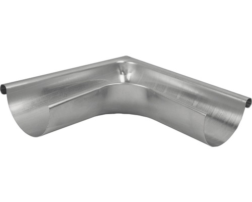 Marley buitenhoek, aluminium, halfrond, 90 graden, nominale breedte 100 mm