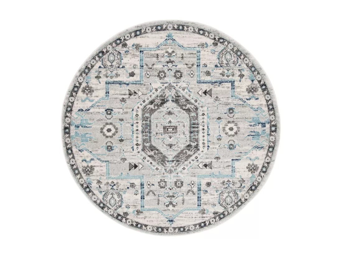 Tapis Grey & Dark Grey 201 X 201 cm - Mila