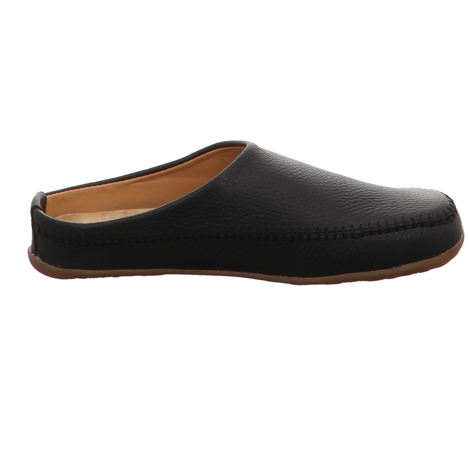 Haflinger Pantolette schwarz schwarz