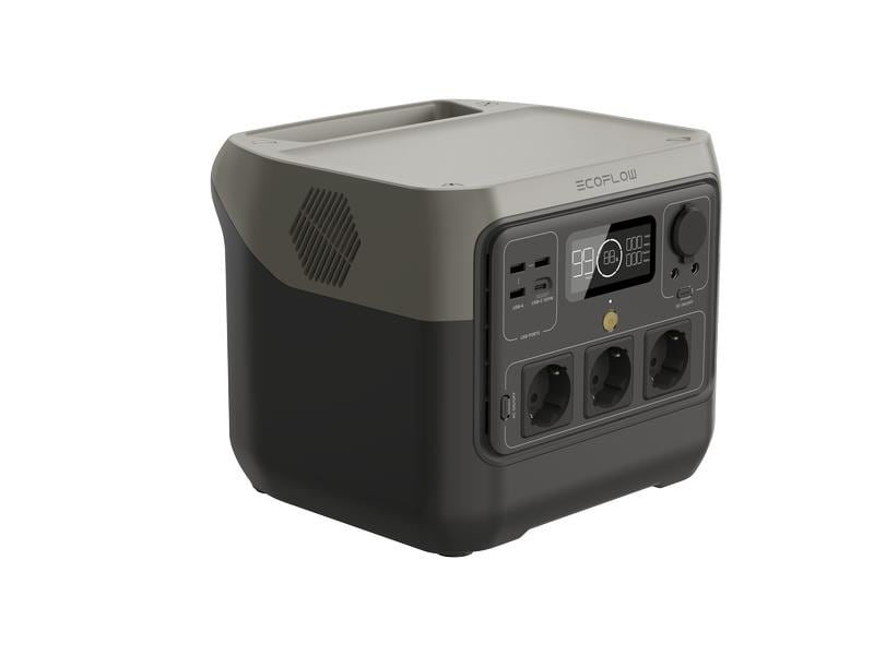 EcoFlow Power Station RIVER 2 Pro 768 Wh Tragbare Power Station mit 230 V AC Steckdose